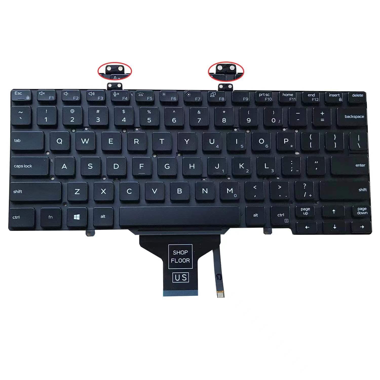 LAPTOP KEYPAD DELL LATITUDE 3400 7400 LED