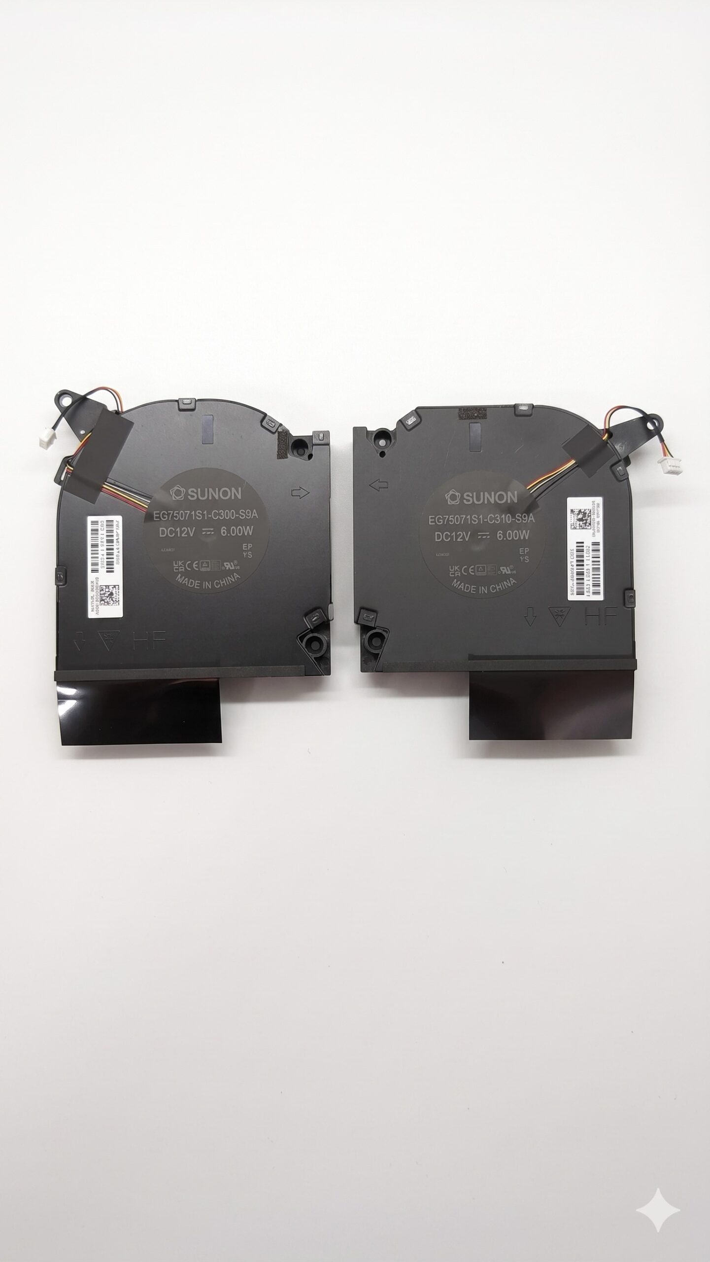 LAPTOP CPU FAN HP HP OMEN 16WF 12V PAIR