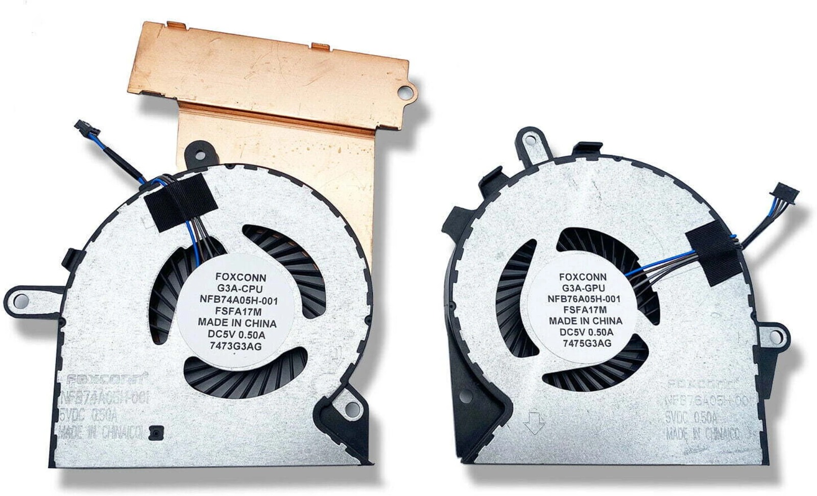 LAPTOP CPU FAN HP OMEN 15CE PAIR - Image 2