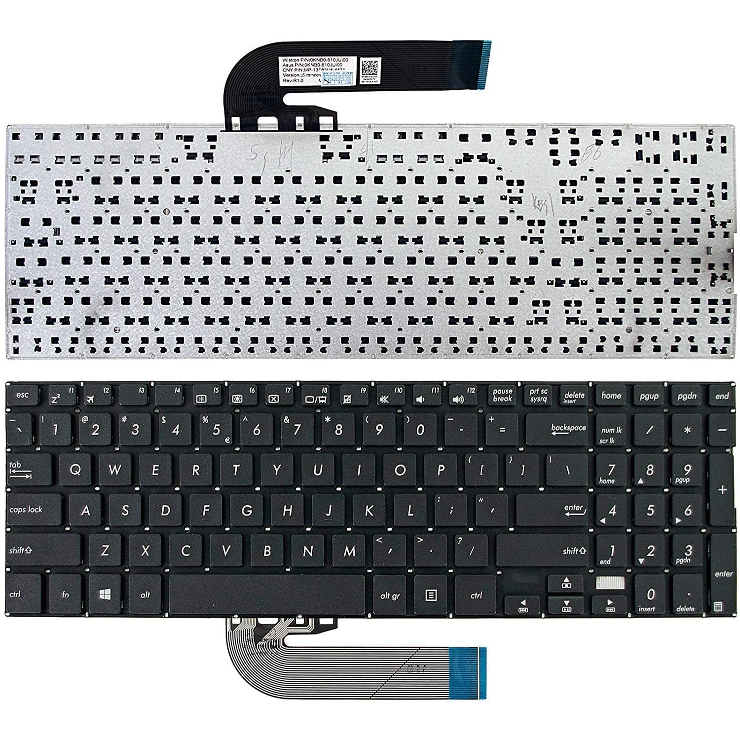 LAPTOP KEYPAD ASUS TP500L BLACK