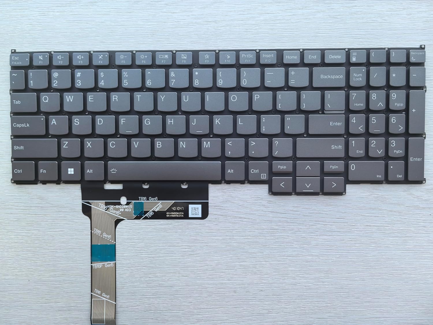 LAPTOP KEYPAD LENOVO THINKPAD 16 G6 BACKLIGHT