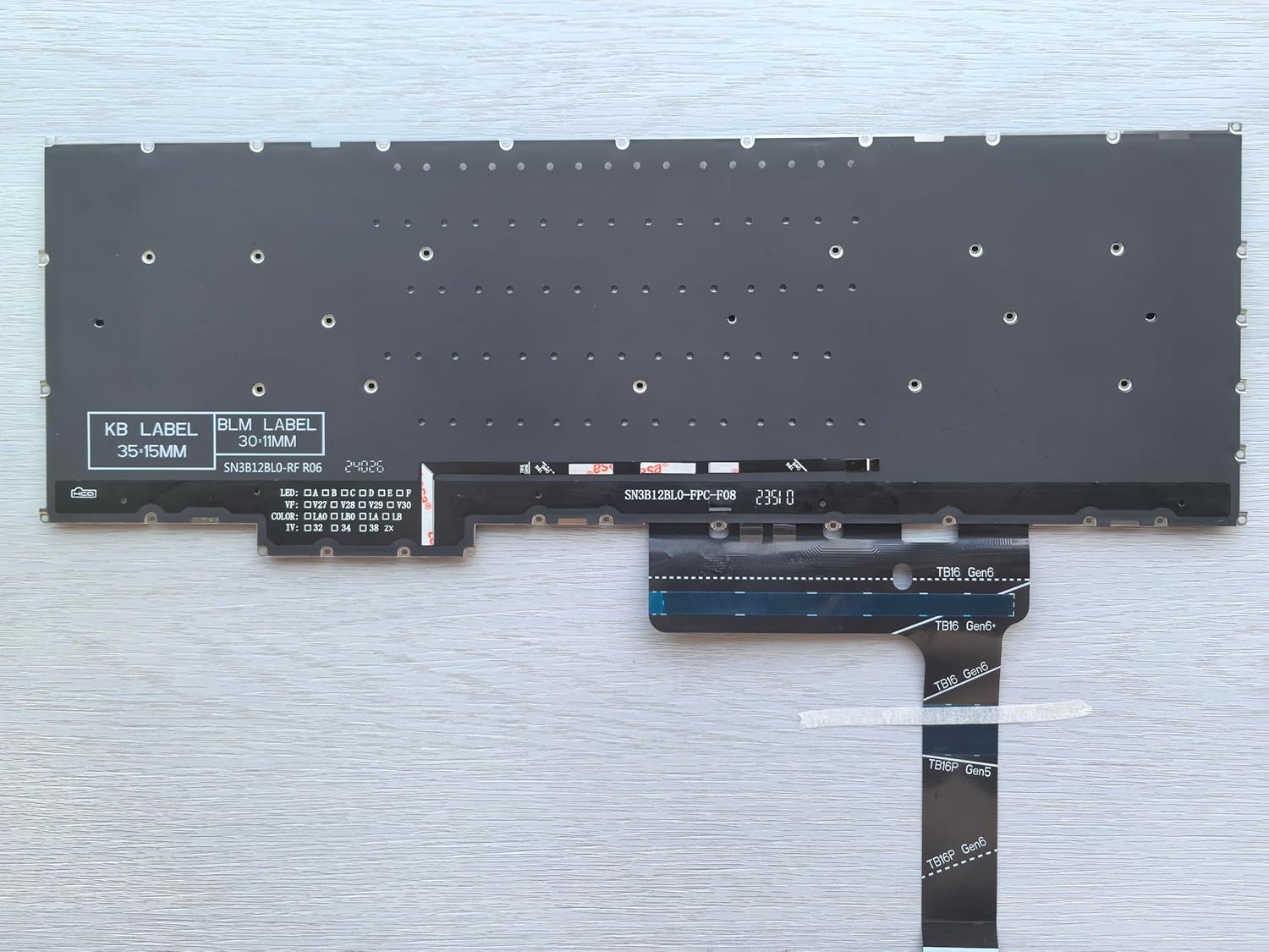 LAPTOP KEYPAD LENOVO THINKPAD 16 G6 BACKLIGHT(1)