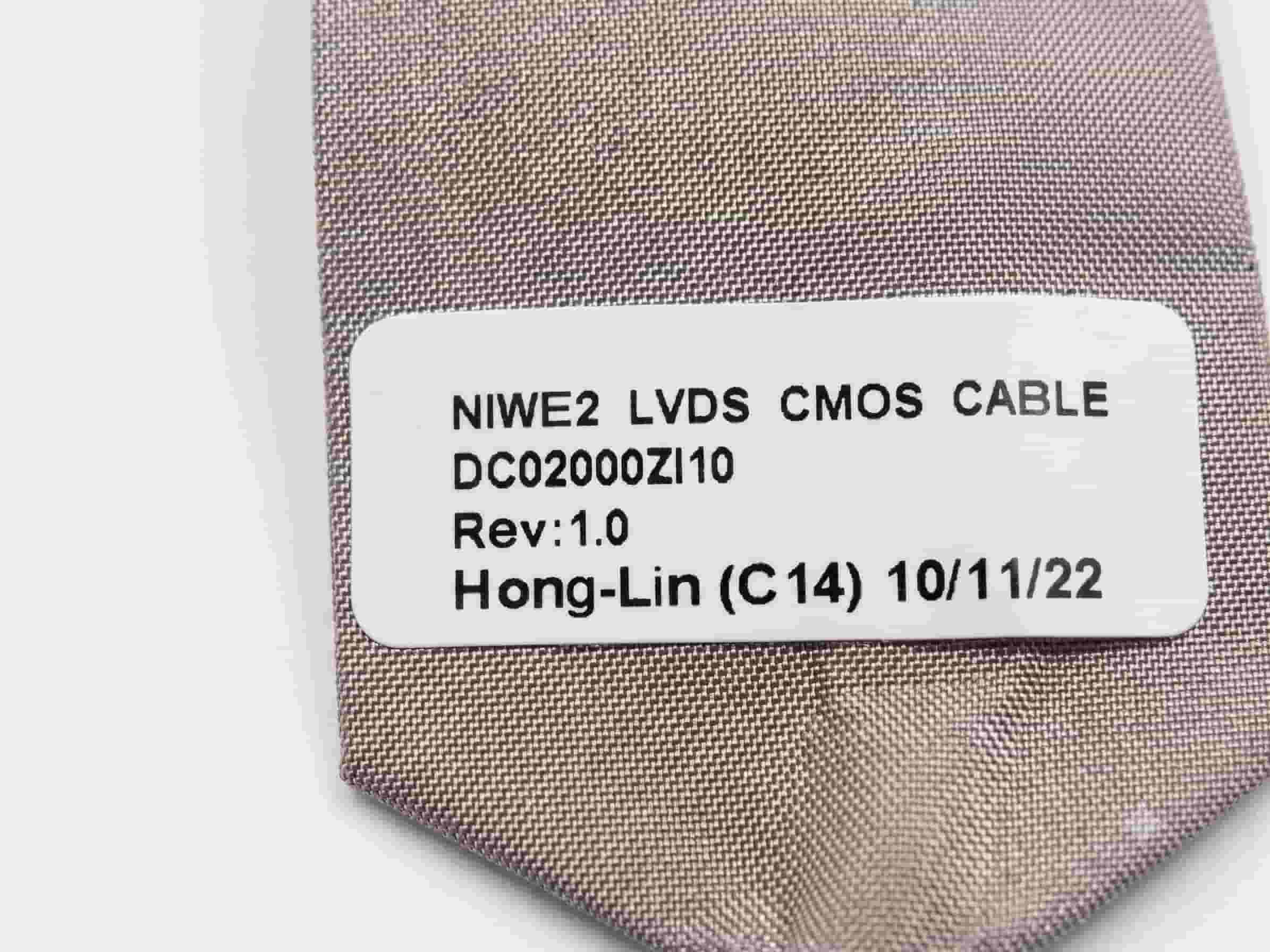 DISPLAY CABLE LVDS LENOVO G560 G565 40PIN DC02000ZI10 - Image 2