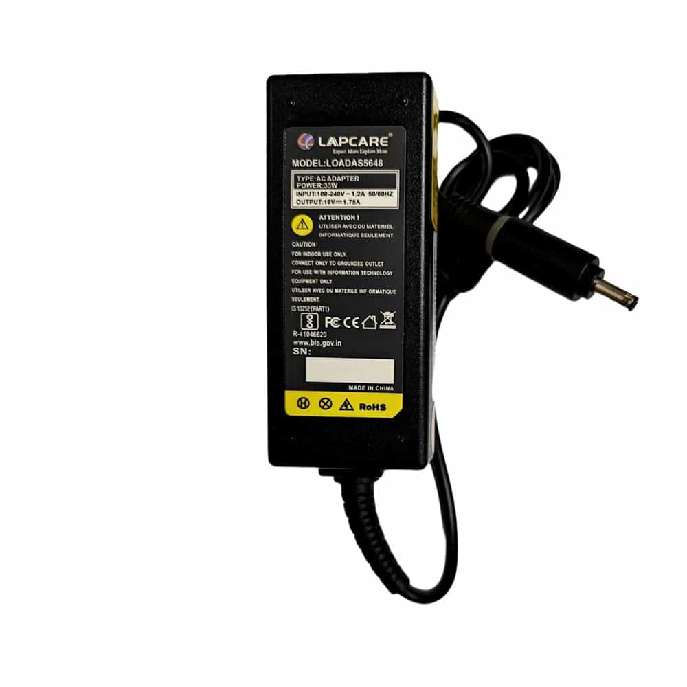 LAPTOP ADAPTER ASUS 33W 19V 1.75A 1.7 LAPCARE