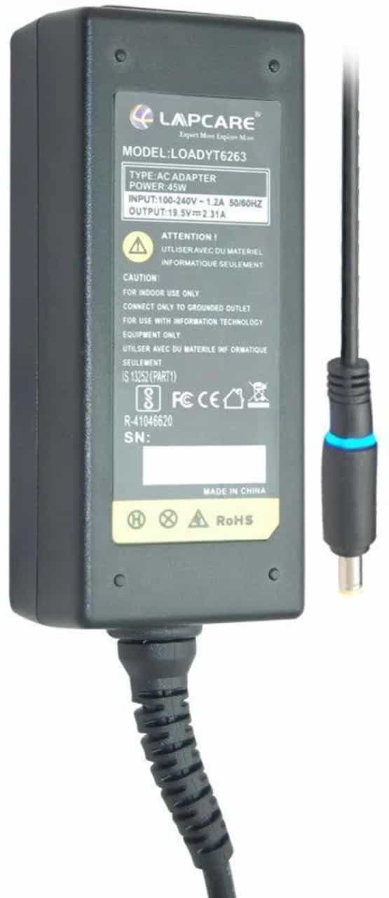 LAPTOP ADAPTER DELL 45W 19.5 2.31 3.0 LAPCARE