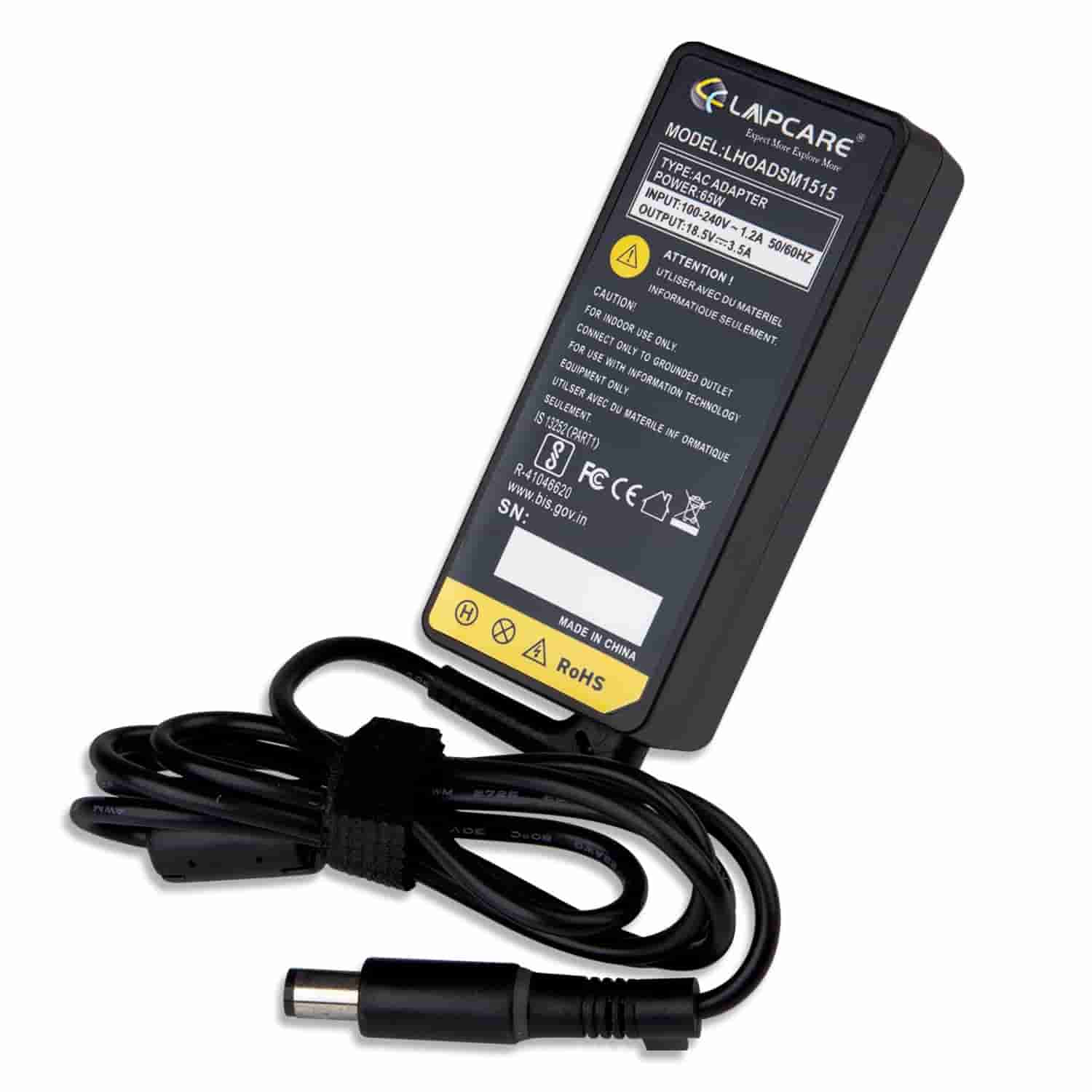 LAPTOP ADAPTER HP 65W M 18.5-3.5-5.0 LAPCARE