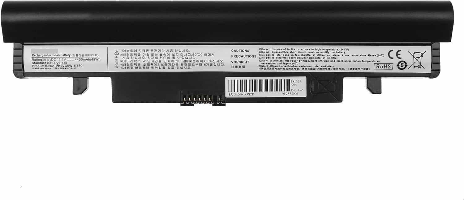 LAPTOP BATTERY SAMSUNG N150 LAPCARE