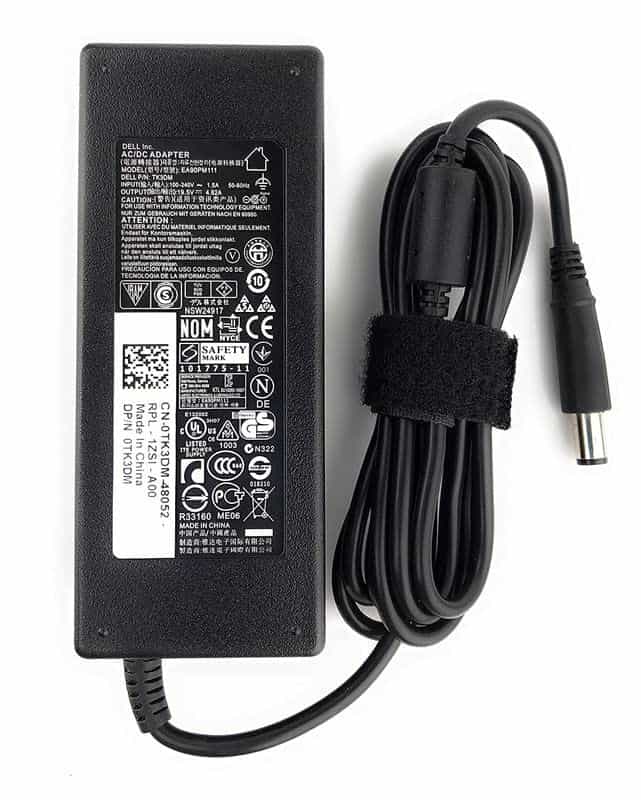 LAPTOP ORIGINAL ADAPTER DELL 90W (9RCDC/5GT3K/NRFT6)