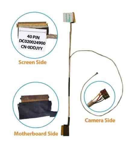 DISPLAY CABLE LVDS DELL INSPIRON 15 5558/5559 40PIN DC020024900