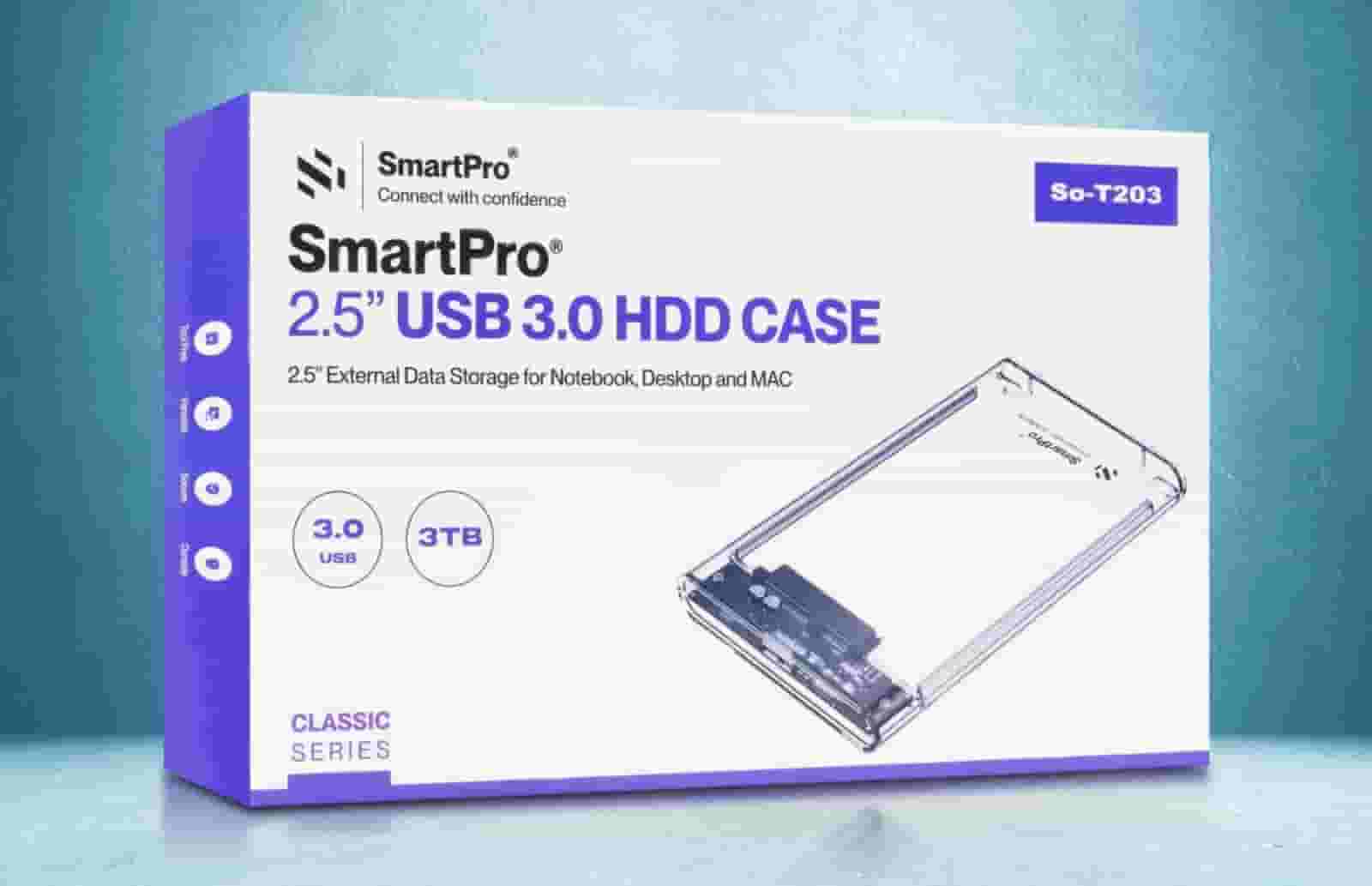 HARD DISK CASIN 2.5 USB 3.0 SMART PRO-T203