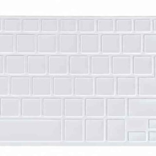 KEYBOARD COVER SKIN PROTECTOR FOR ACER 5755 WHITE COLOUR