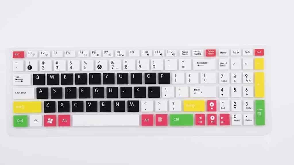 KEYBOARD COVER SKIN PROTECTOR FOR ASUS K52 X53 MIX COLOUR