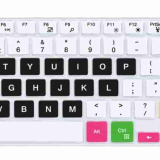 KEYBOARD COVER SKIN PROTECTOR FOR DELL 15 3000,3541,3542,5544,5558 MIX COLOUR