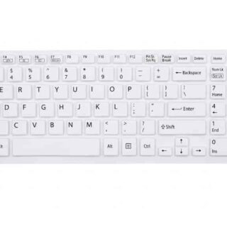 KEYBOARD COVER SKIN PROTECTOR FOR SONY F15 WHITE COLOUR